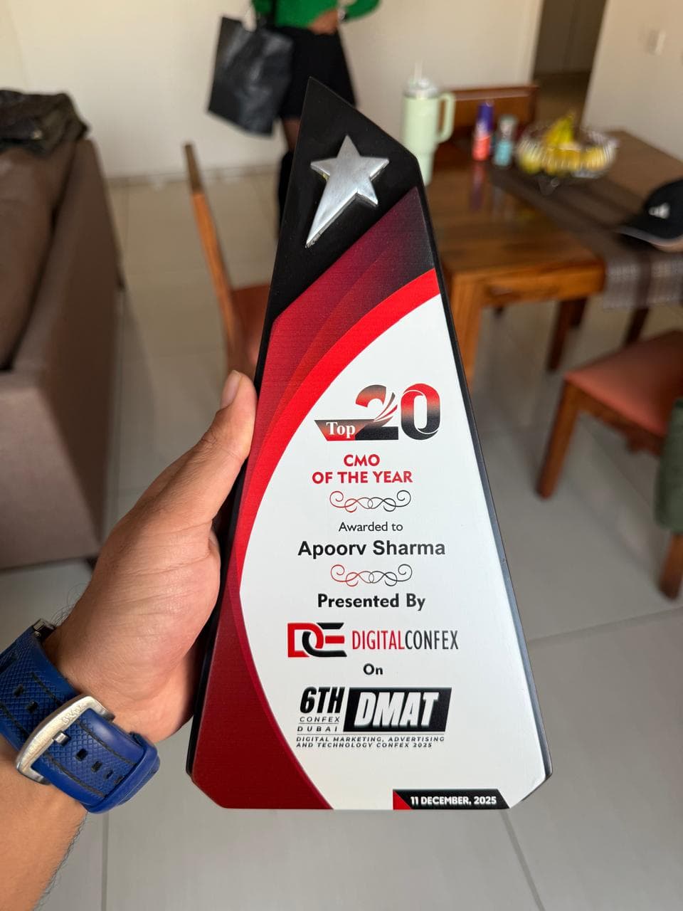 Apoorv Sharma — moments from work life